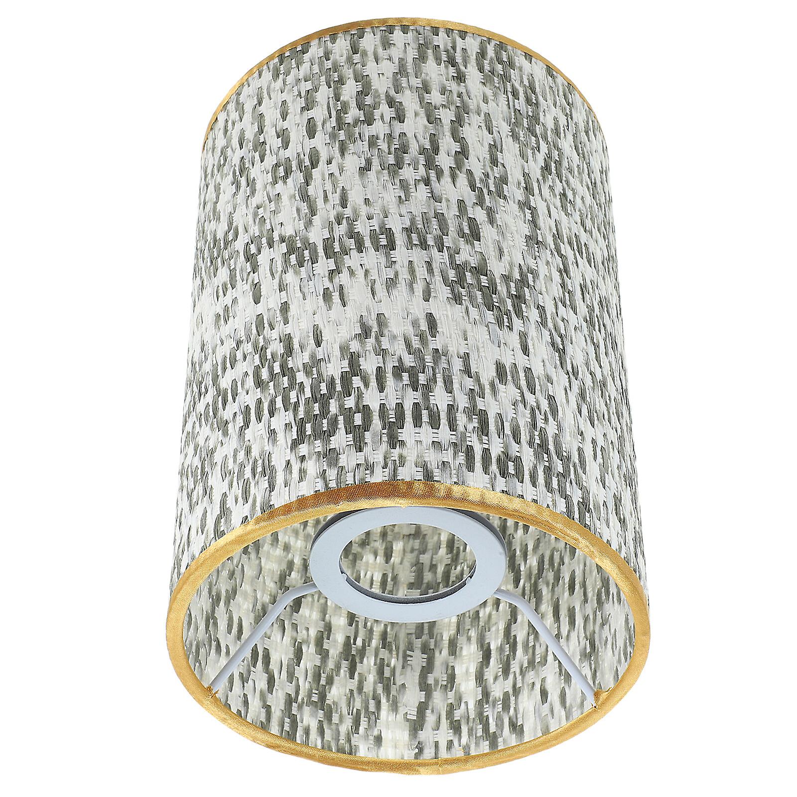 Lamp Shade Woven Drum Lampshade Floor Light Replacement Shade Fabric Light Cover