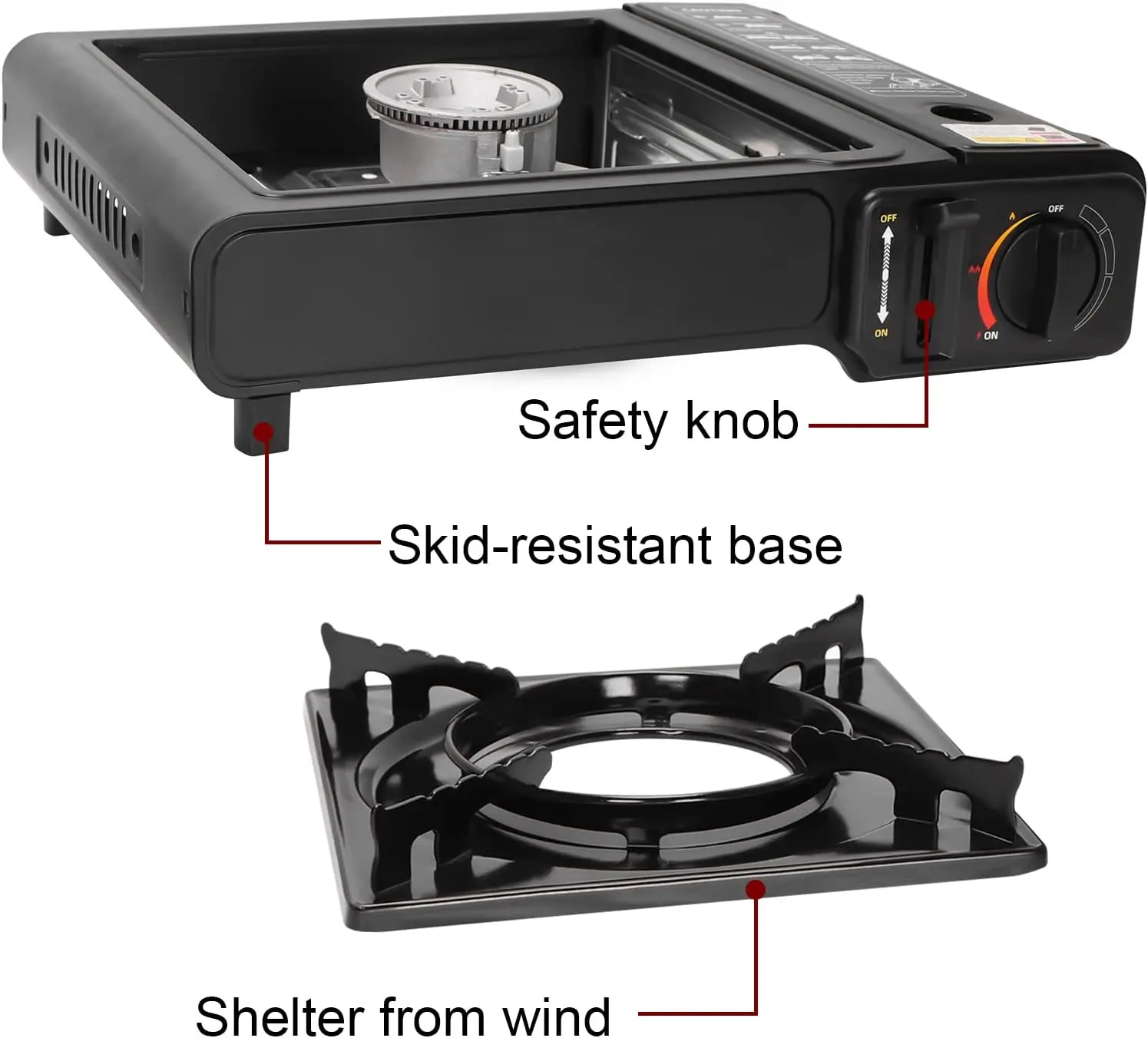 Portable Butane Stove Outdoor Barbeque Grill Portable Camping Stove Camping Stove Gas Portable