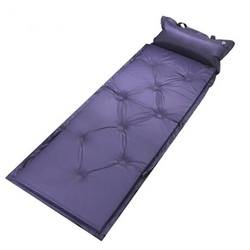 Outdoor Carries Lightweight Wholesale Inflating Camping Hiking Sleeping Mat Pad Waterproof Mattress