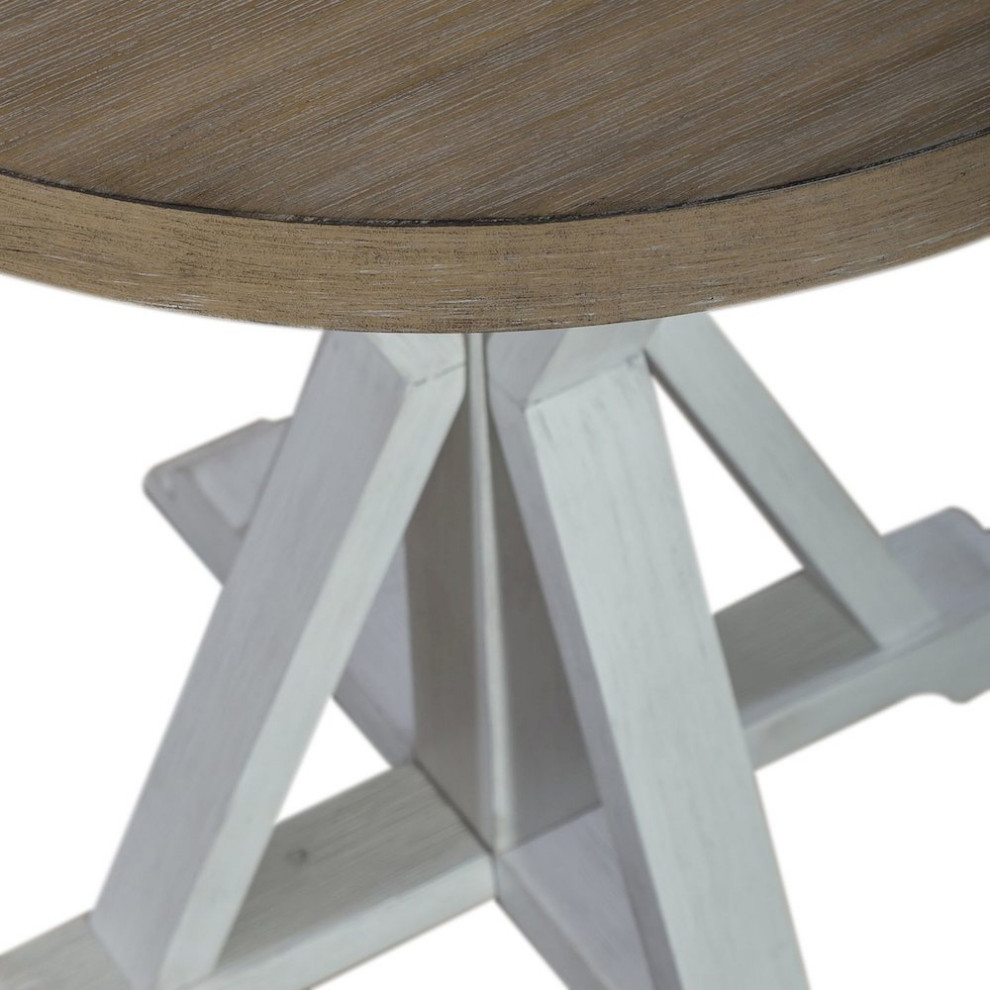 Round End Table   Contemporary   Accent Chests And Cabinets   by BisonOffice  Houzz