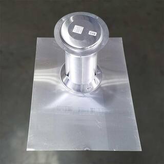 Gibraltar Building Products 4 in. Aluminum Code Cap Top Vent Pipe Flashing CC4T