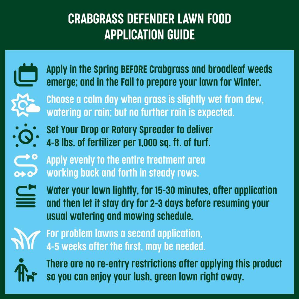 Purely Organic Products 15 lbs. Crabgrass Defender Lawn Food 10-0-2 Covers 3000 sq. ft. POP-CRAB1002