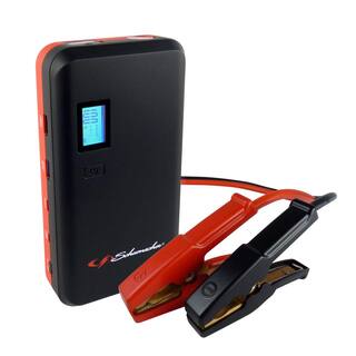 Schumacher Electric Schumacher Automotive 12-Volt 1000 Peak Amp Lithium Ion Portable Jump Starter and Portable Power Bank SL1317