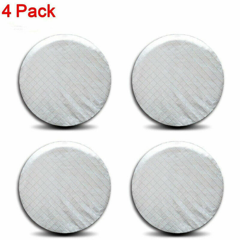 4 Pack Car Wheel Covers RV Trailer Camper Car Truck Fit for 26