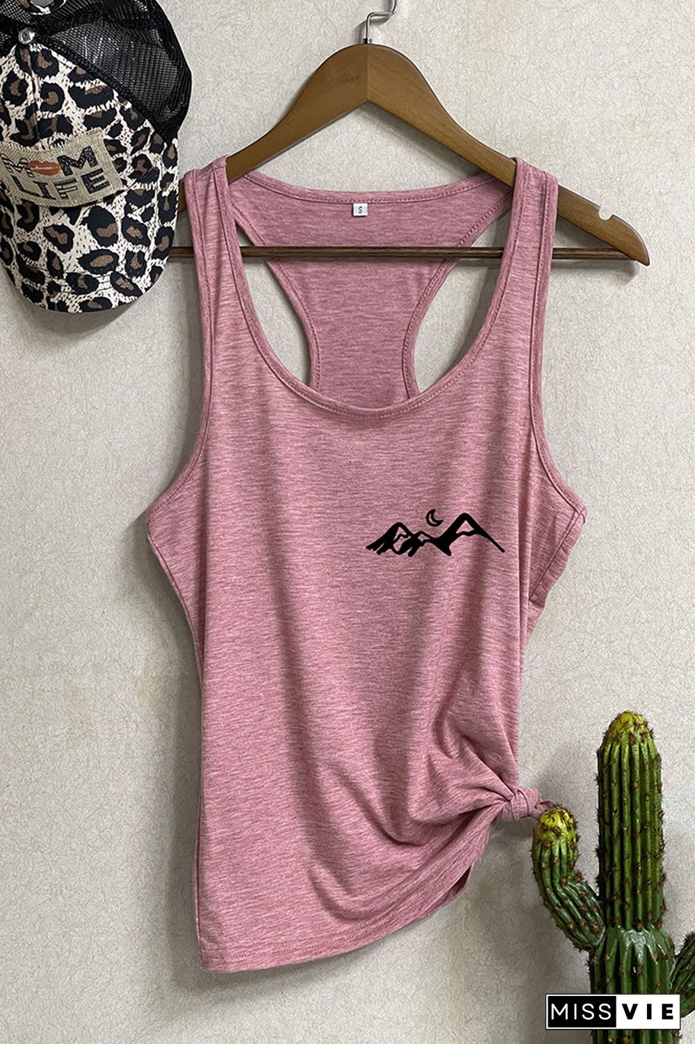 Camping Mountains Tank Top