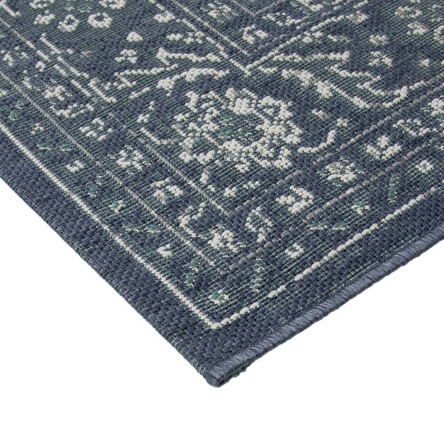 Threshold Geometric Tapestry Indoor Outdoor Rug