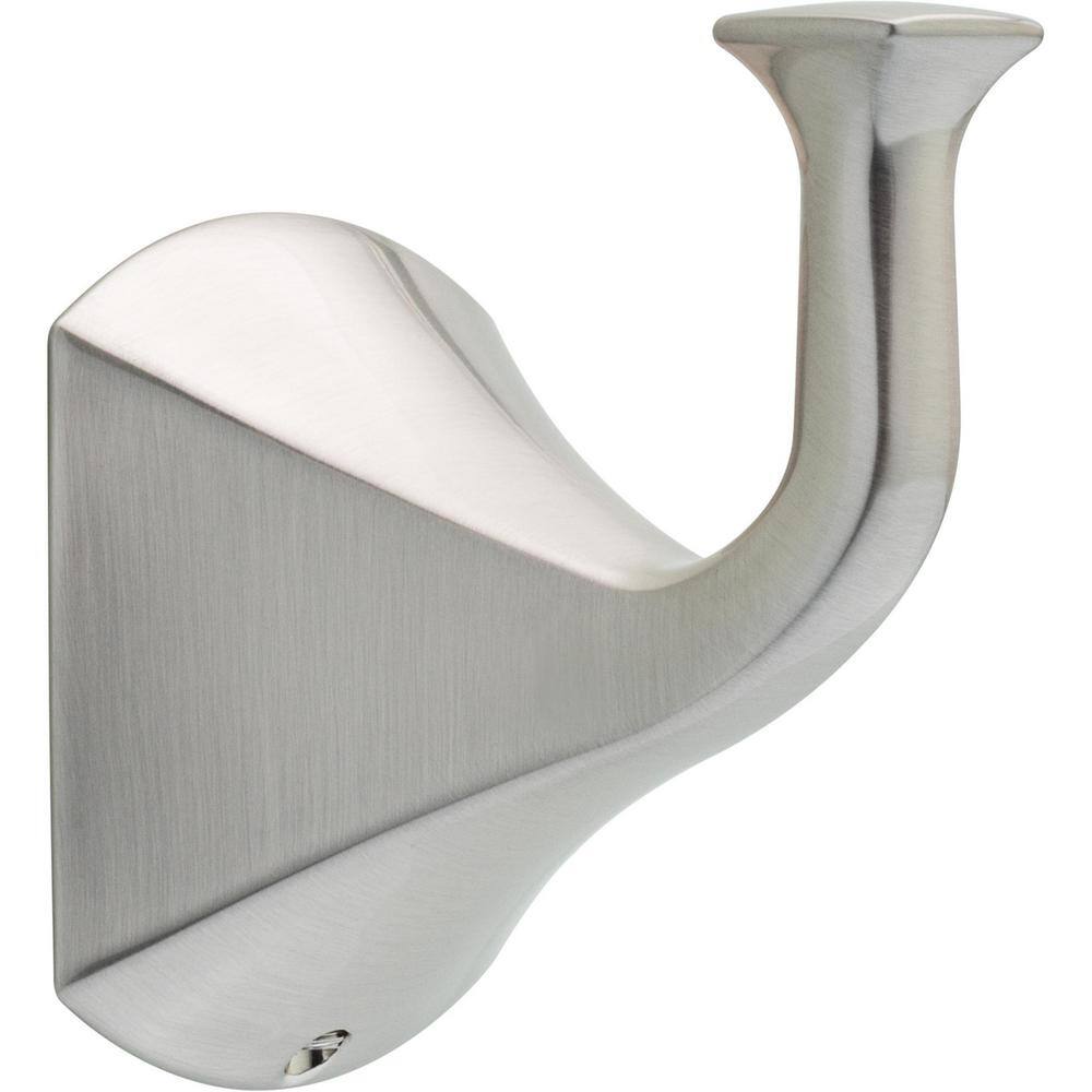 Delta Pierce Single Towel Hook in Spotshield Brushed Nickel PRC35-BN