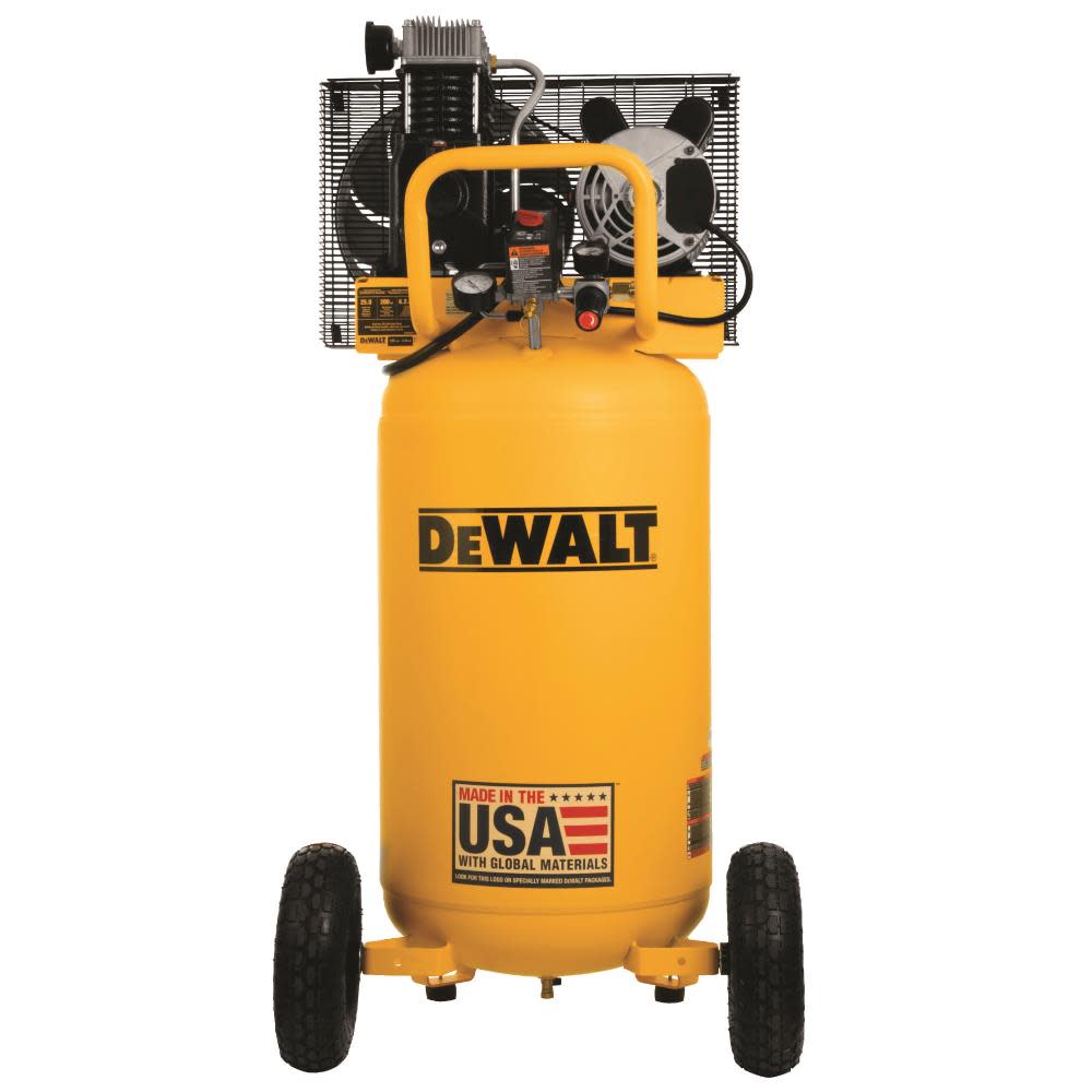 DW 25 Gallon 200 PSI Portable Vertical Electric Air Compressor DXCM251 from DW