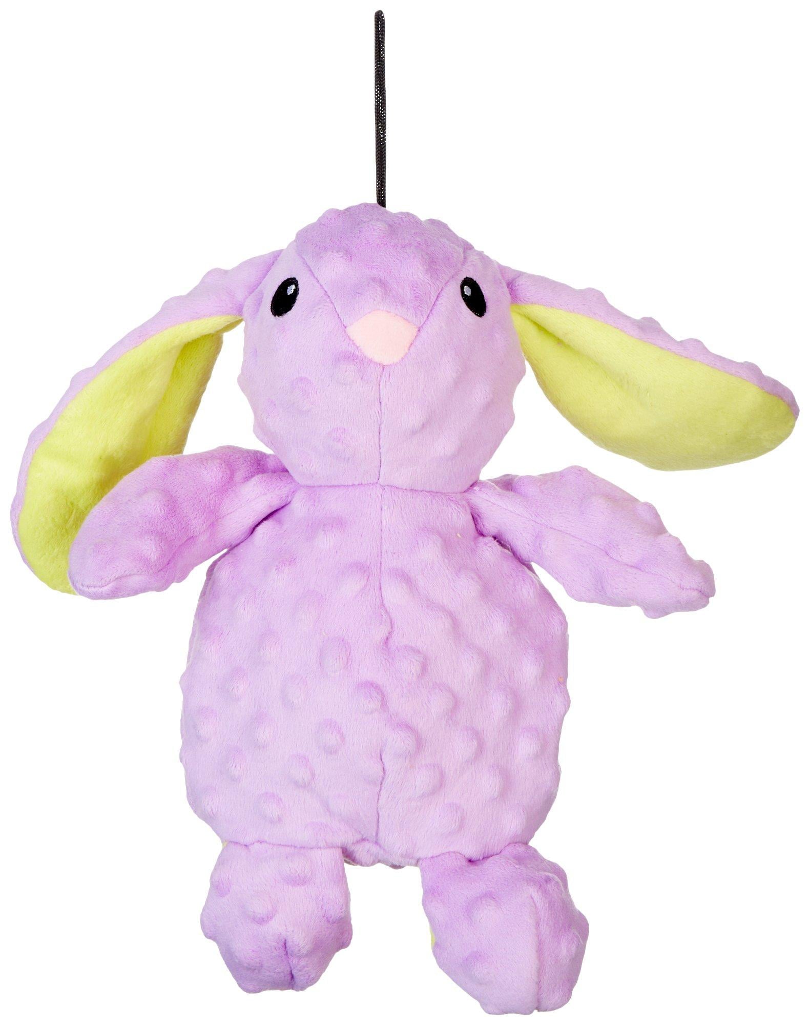 Petlou Dotty Friends Rabbit Dog Toy One Size Purple