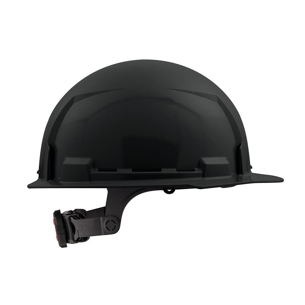 Milwaukee Black Front Brim Hard Hat with 6pt Ratcheting Suspension Type 1 Class E 48-73-1130 from Milwaukee