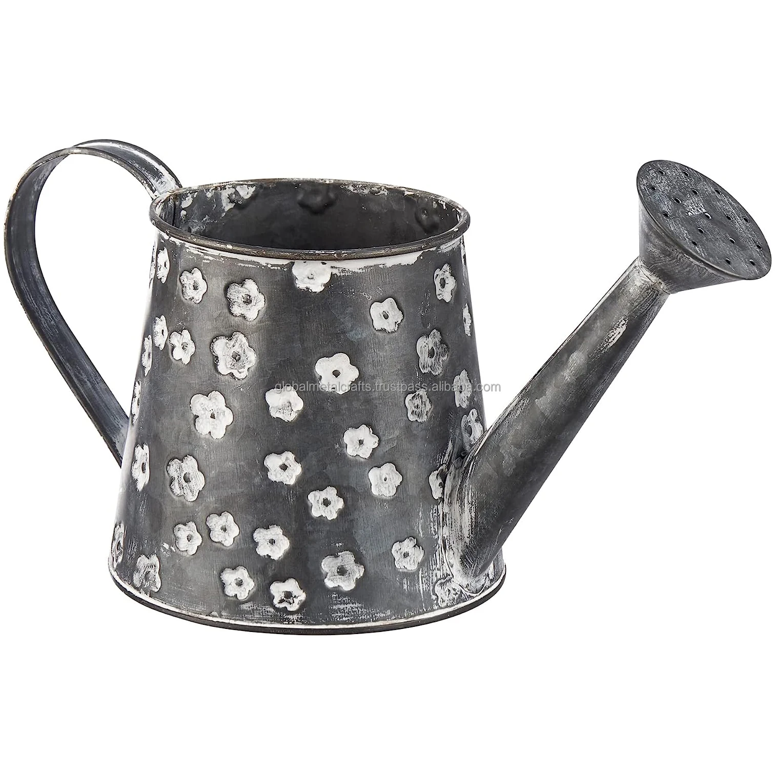 decorative Galvanized Metal Watering Can  Garden Watering Can  Gardening Tools