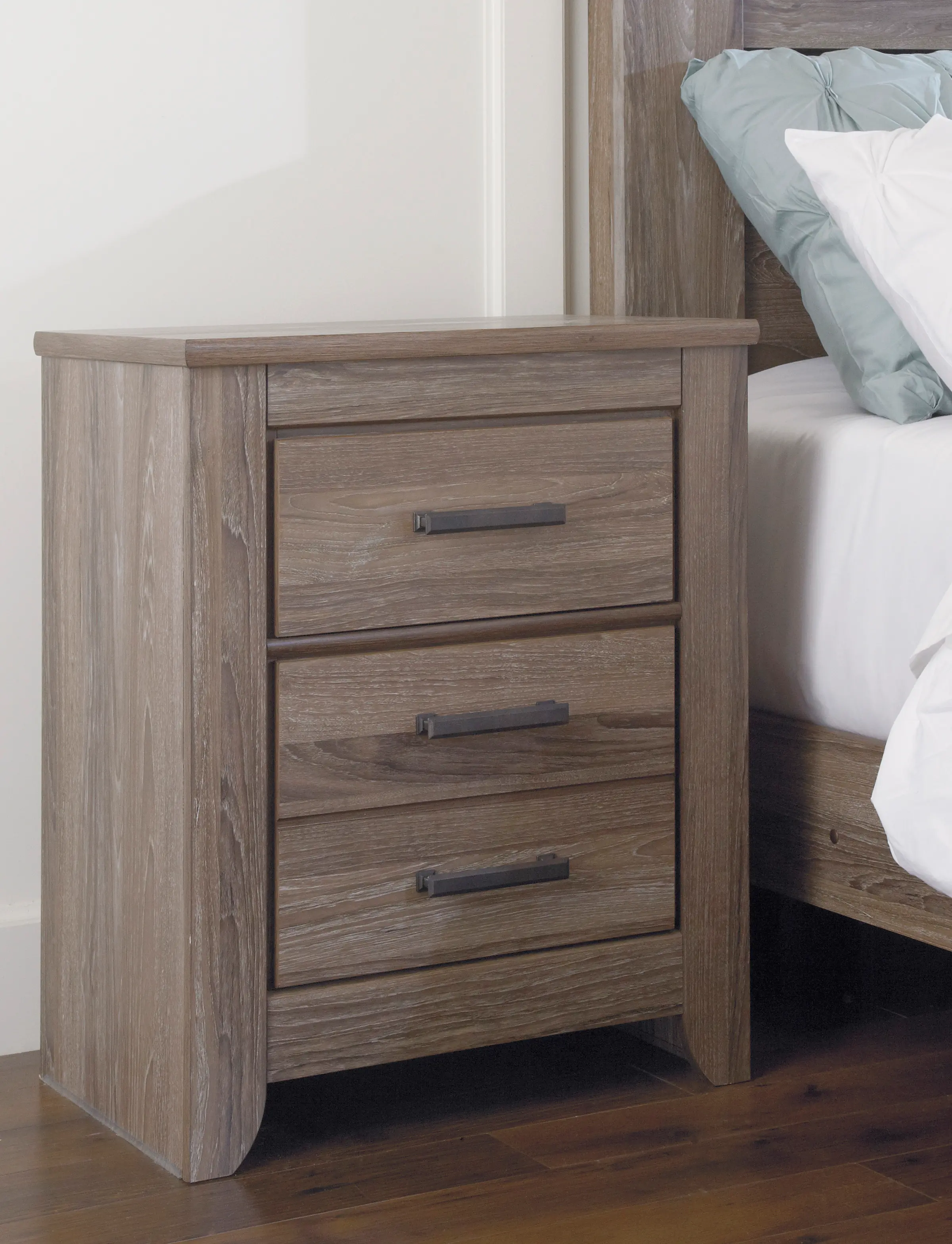 Burlington Vintage Oak Nightstand