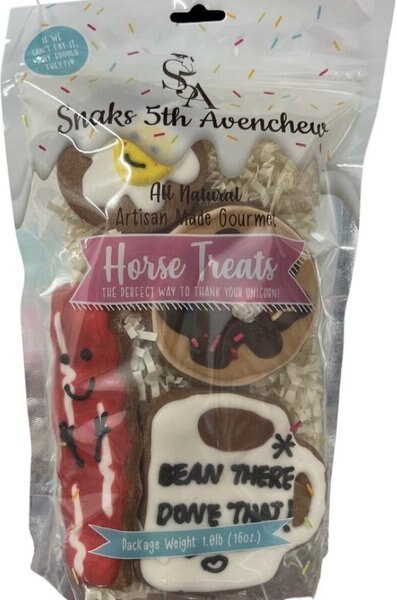 Snaks 5th Avenchew Deja Brew Horse Treats， 10-oz bag