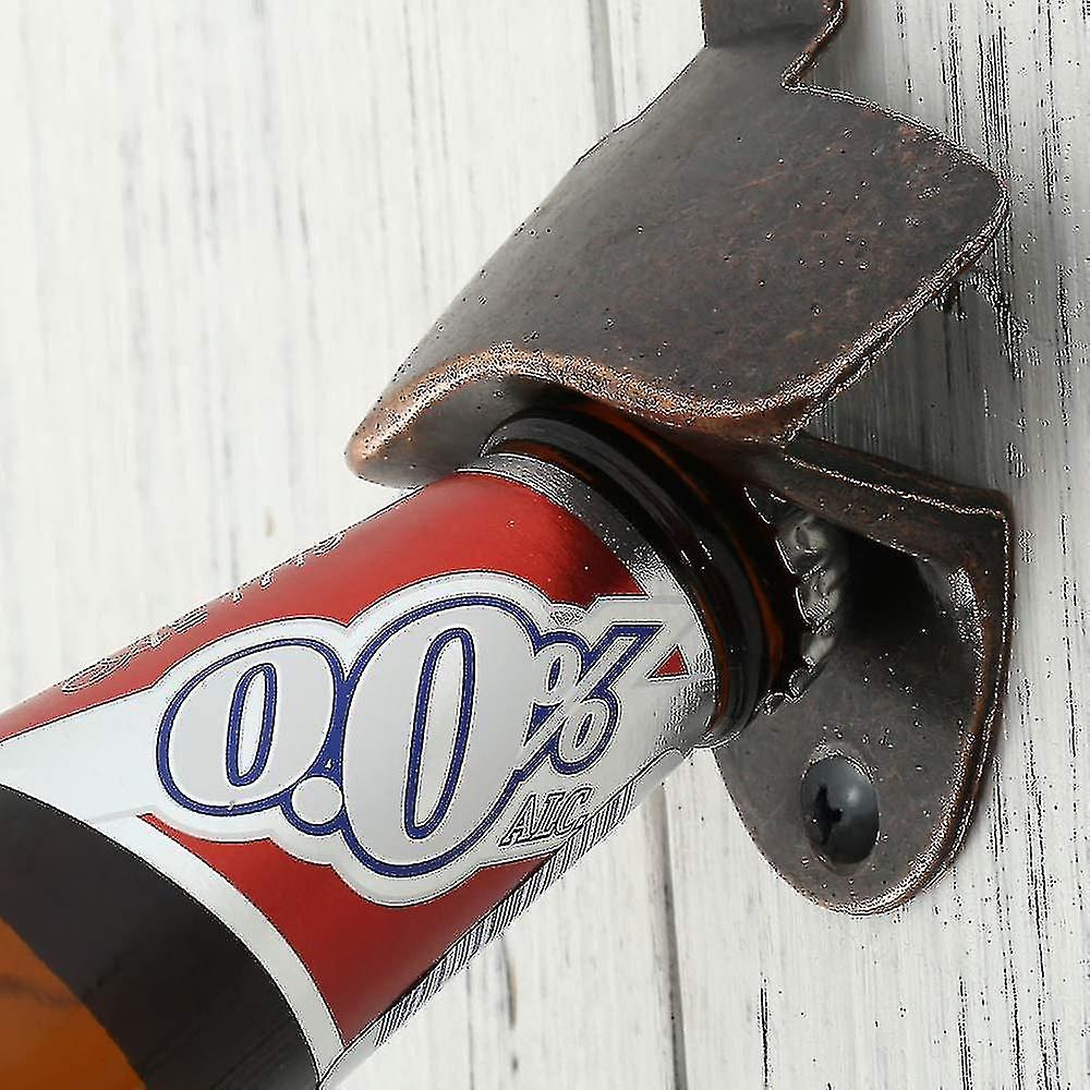 10 Pack Bottle Opener Wall Mounted Rustic Beer Opener Set Vintage