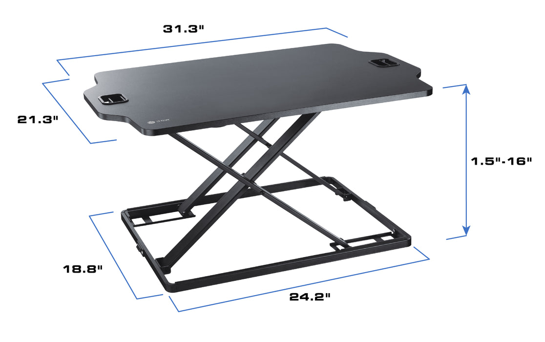 Star Ergonomics Economic HeightAdjustable Standing Desk – SE02M1WB