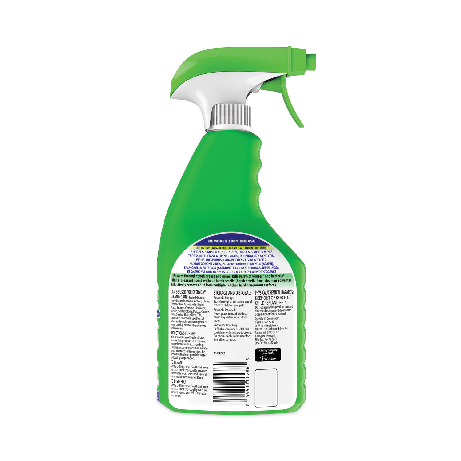 Disinfectant Multi-Purpose Cleaner Fresh Scent by Fantastikandreg; SJN306387EA