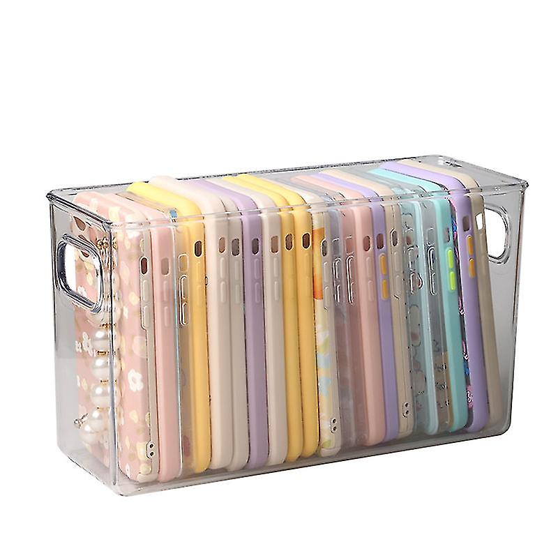 Sundries Office Storage Box Desk Plastic Transparent Storage Box