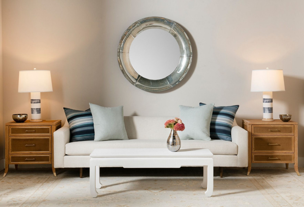 Bethany Coffee Table  White   Transitional   Coffee Tables   by Old Bones Co.  Studios  Houzz