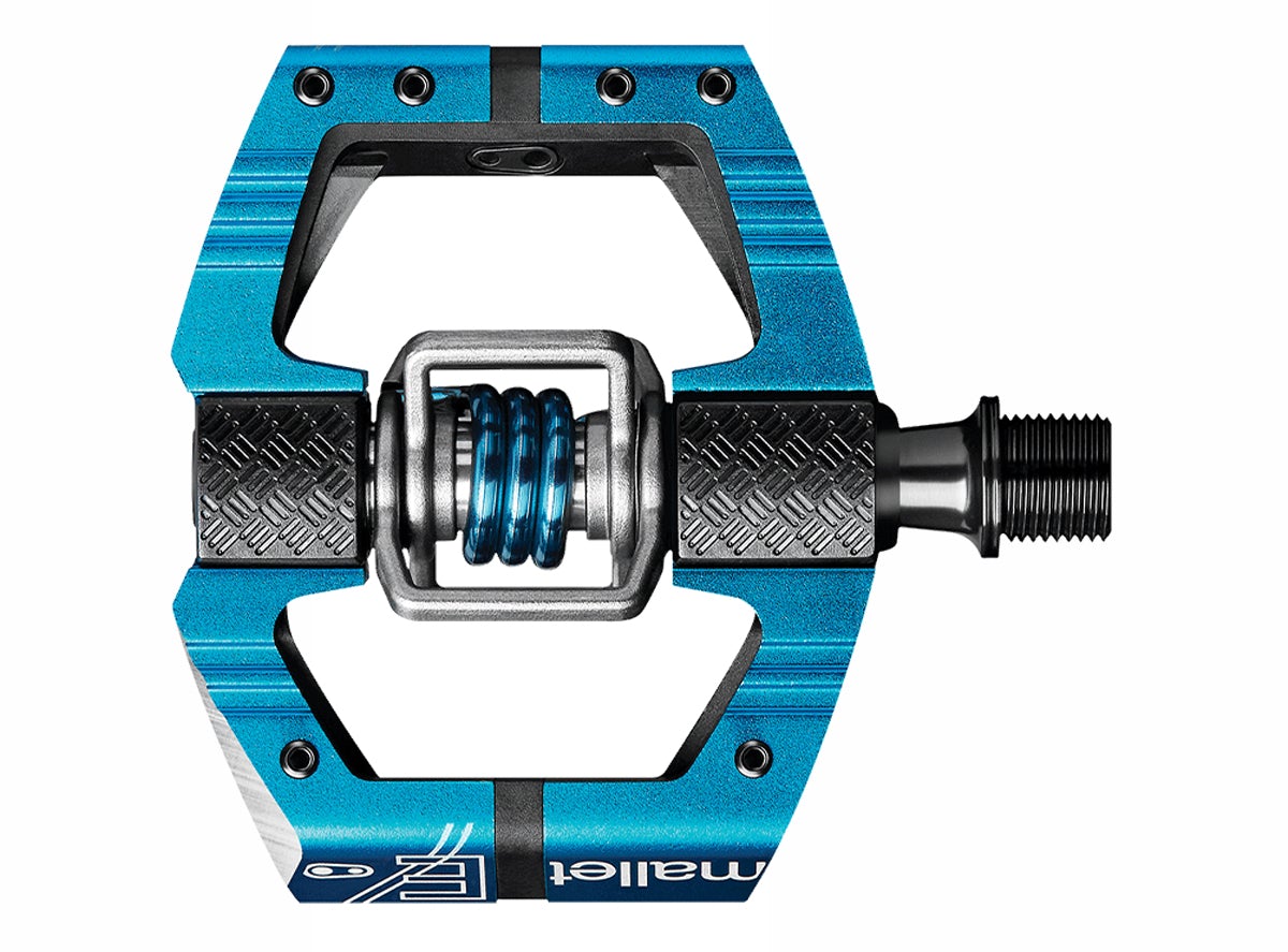 Crank Brothers Mallet E Enduro Pedals - Blue
