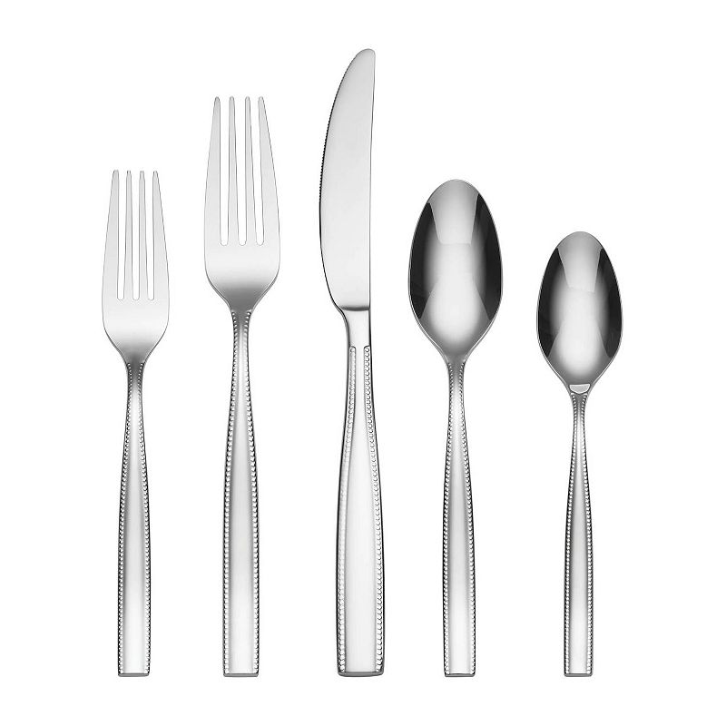 Food Network Iris 45-pc. Flatware Set