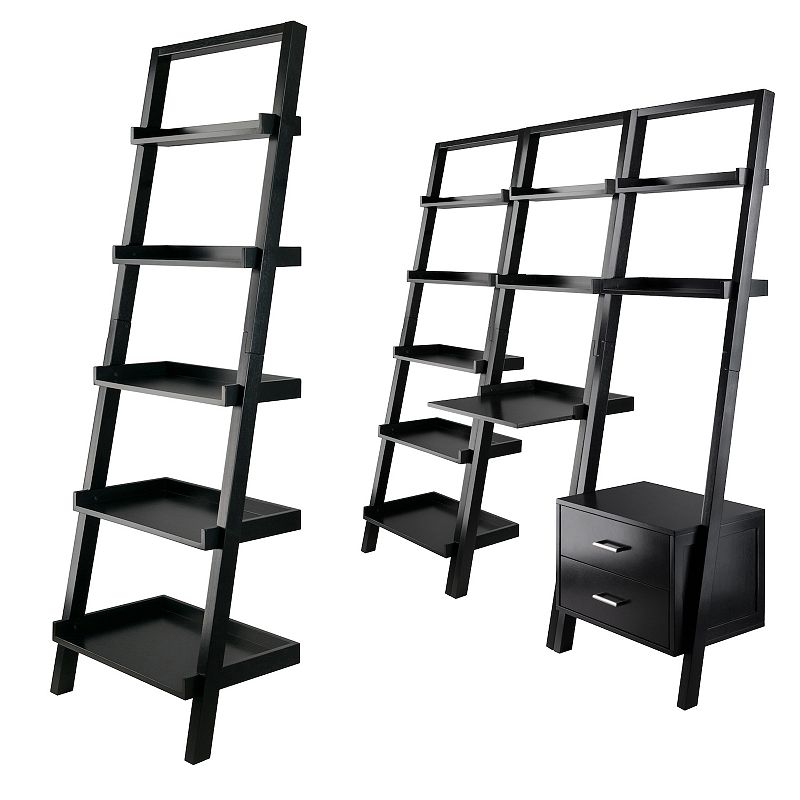 Winsome Bellamy Leaning Shelf