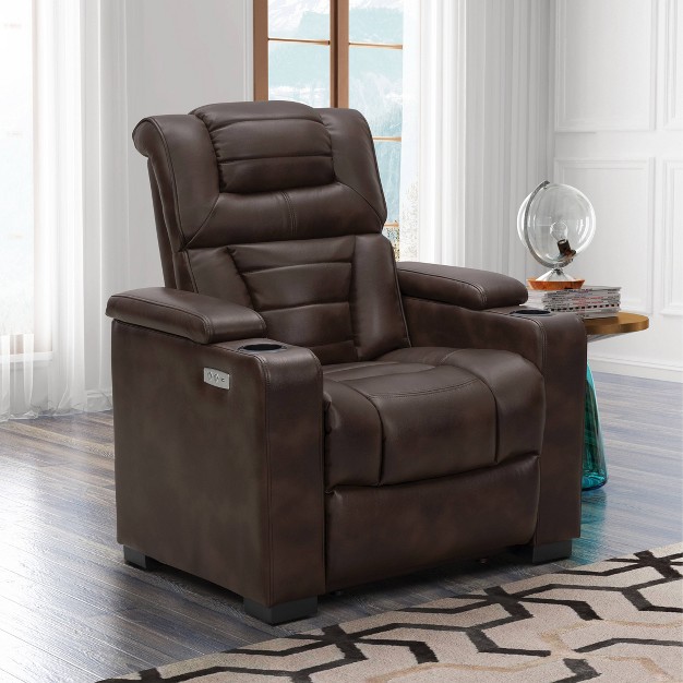 Pluto Power Theater Recliner Abbyson Living