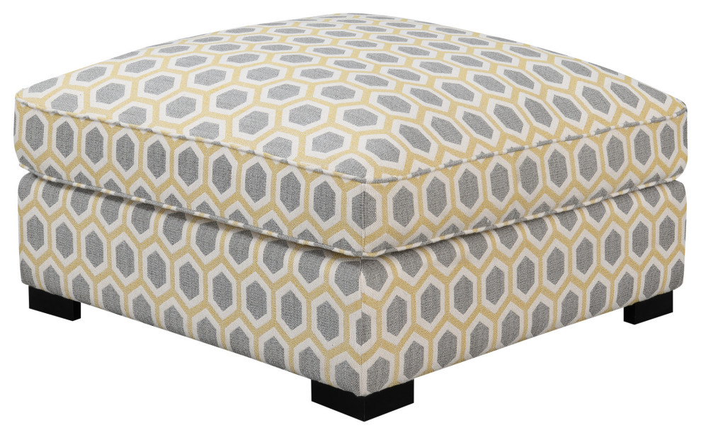 Aidah Ottoman   Contemporary   Footstools And Ottomans   by Lorino Home  Houzz