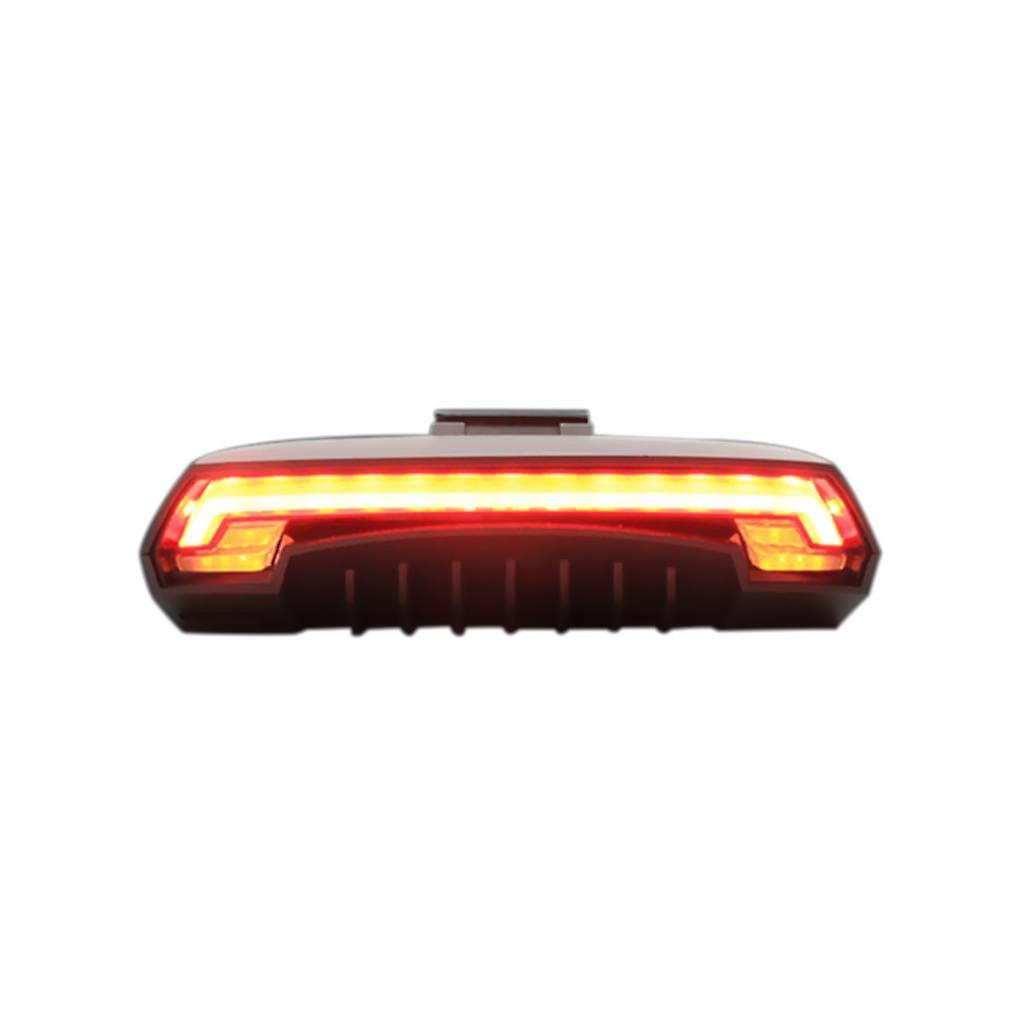 Bicycle Tail Light Remote Control Wireless Turn Signal Led Beam Usb