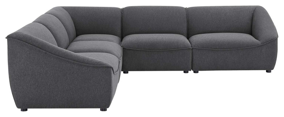 Comprise 5 Piece Sectional Sofa   Transitional   Sectional Sofas   by Modway  Houzz