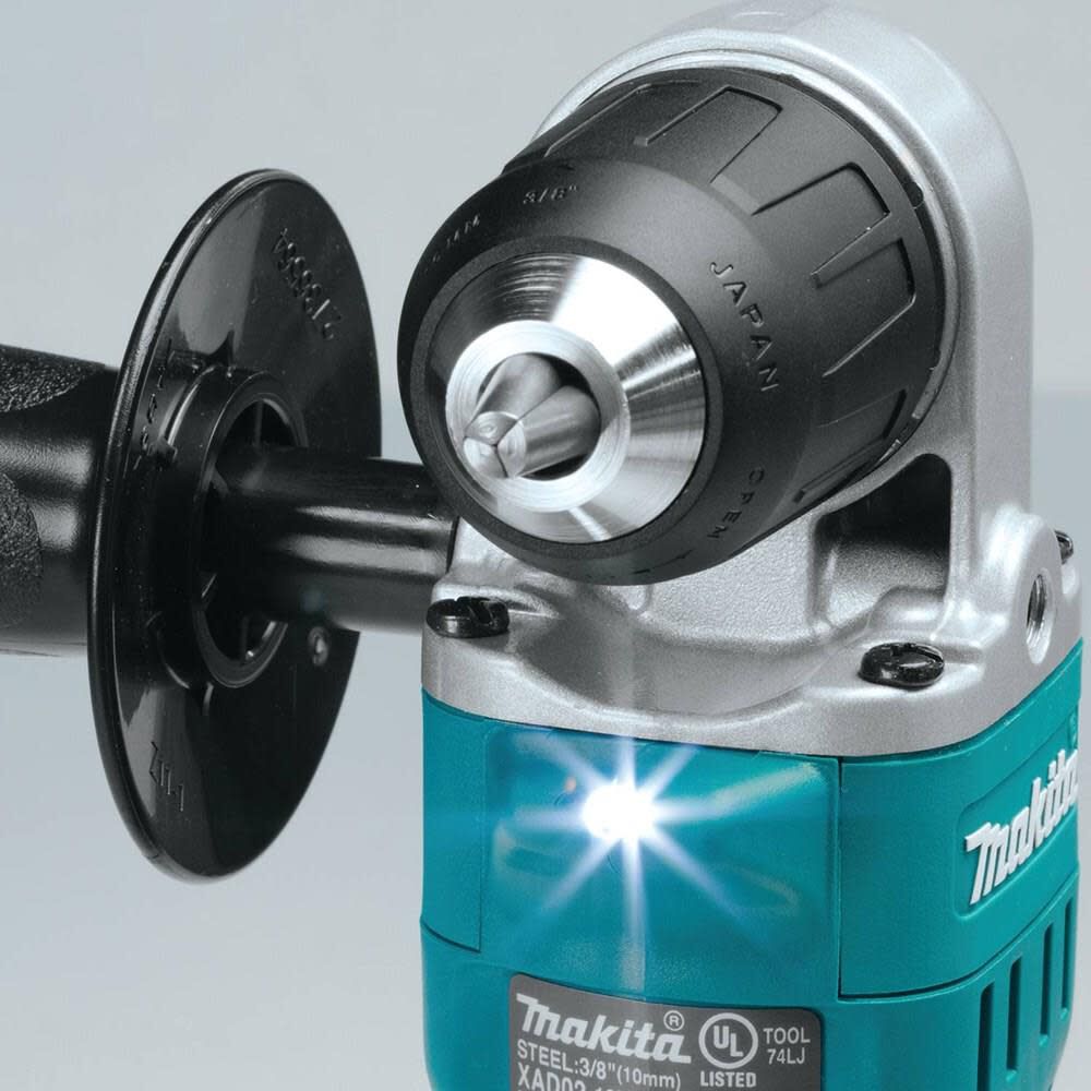 Makita 18V LXT Lithium-Ion Cordless 3/8 in. Angle Drill Kit XAD02 from Makita