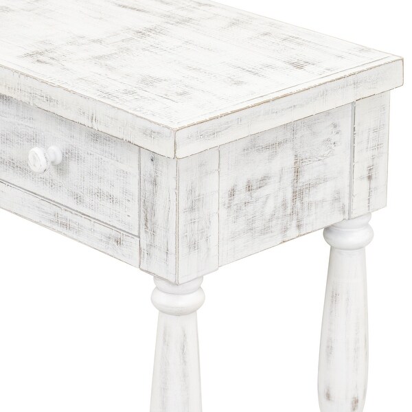 Console Table for Hallway Living Room with 4 Drawers and 1 Shelf