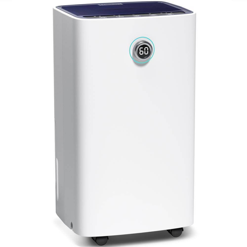 Xppliance 30 pt. 2000 sq. ft. Dehumidifier in White with Bucket Storage with Air Filter 3-Operation Modes ZJOLWBRY05