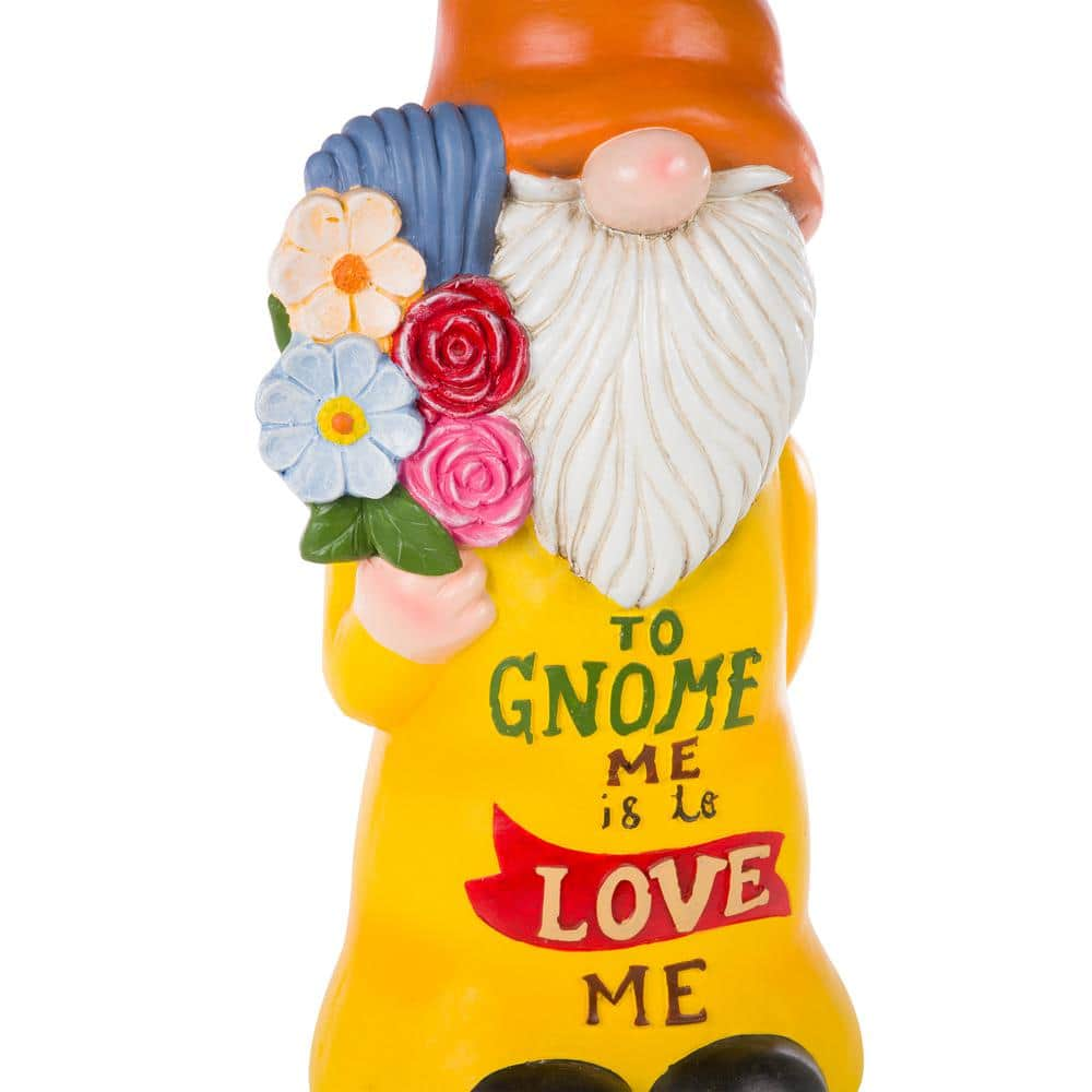 Alpine Corporation 24 in. H To Gnome Me Is To Love Me