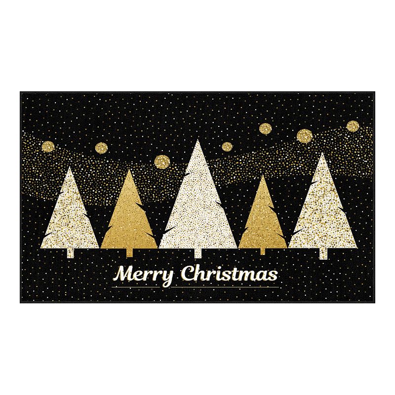 Mohawk® Home Prismatic Merry Polkadot Trees Rug