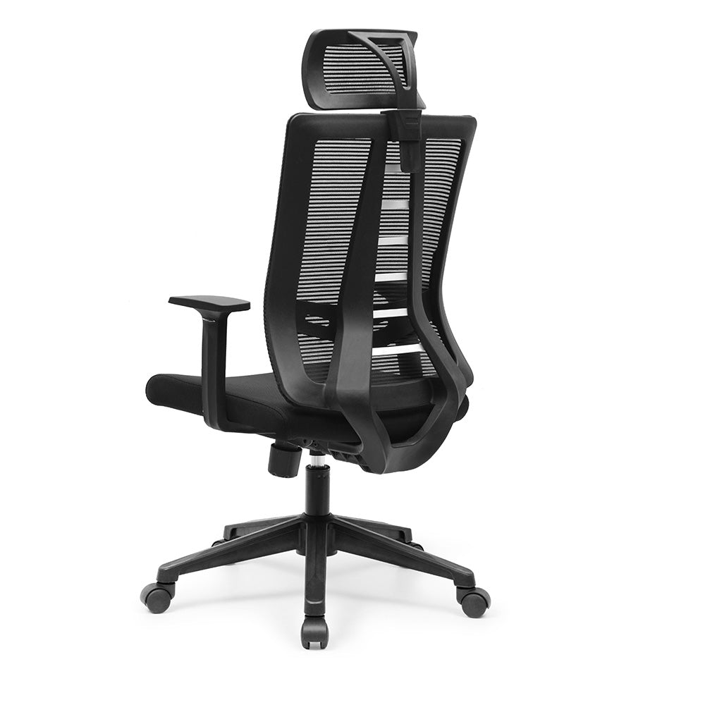 RUNE Executive Office Chair with Headrest - Black