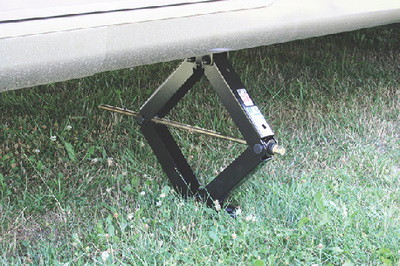 BAL Black Scissor Jack for RV Trailers