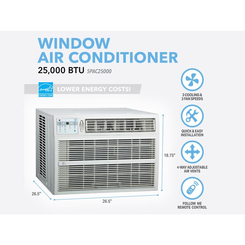 WINDW AC25KBTU 2251W RMT