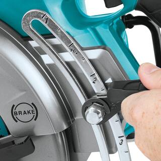 Makita 40V Max XGT Brushless Cordless Rear Handle 10-14 in. Circular Saw AWS Capable (Tool Only) GSR02Z