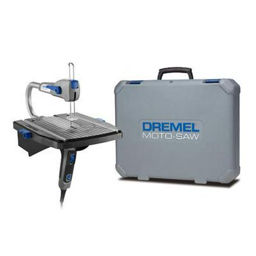 Dremel MS20-01 Moto-Saw 0.6 Amp Corded Scroll Saw for Plastic， Laminates， and Metal