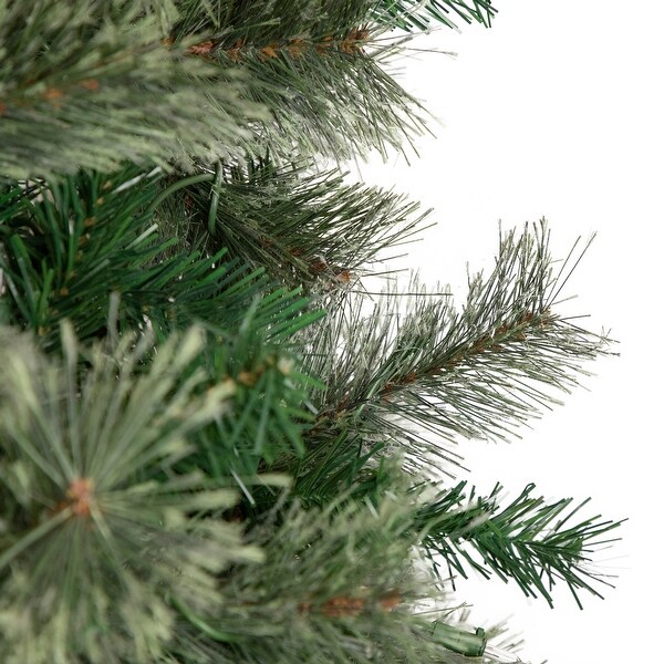 6.5' Medium Oregon Cashmere Pine Artificial Christmas Tree，Unlit