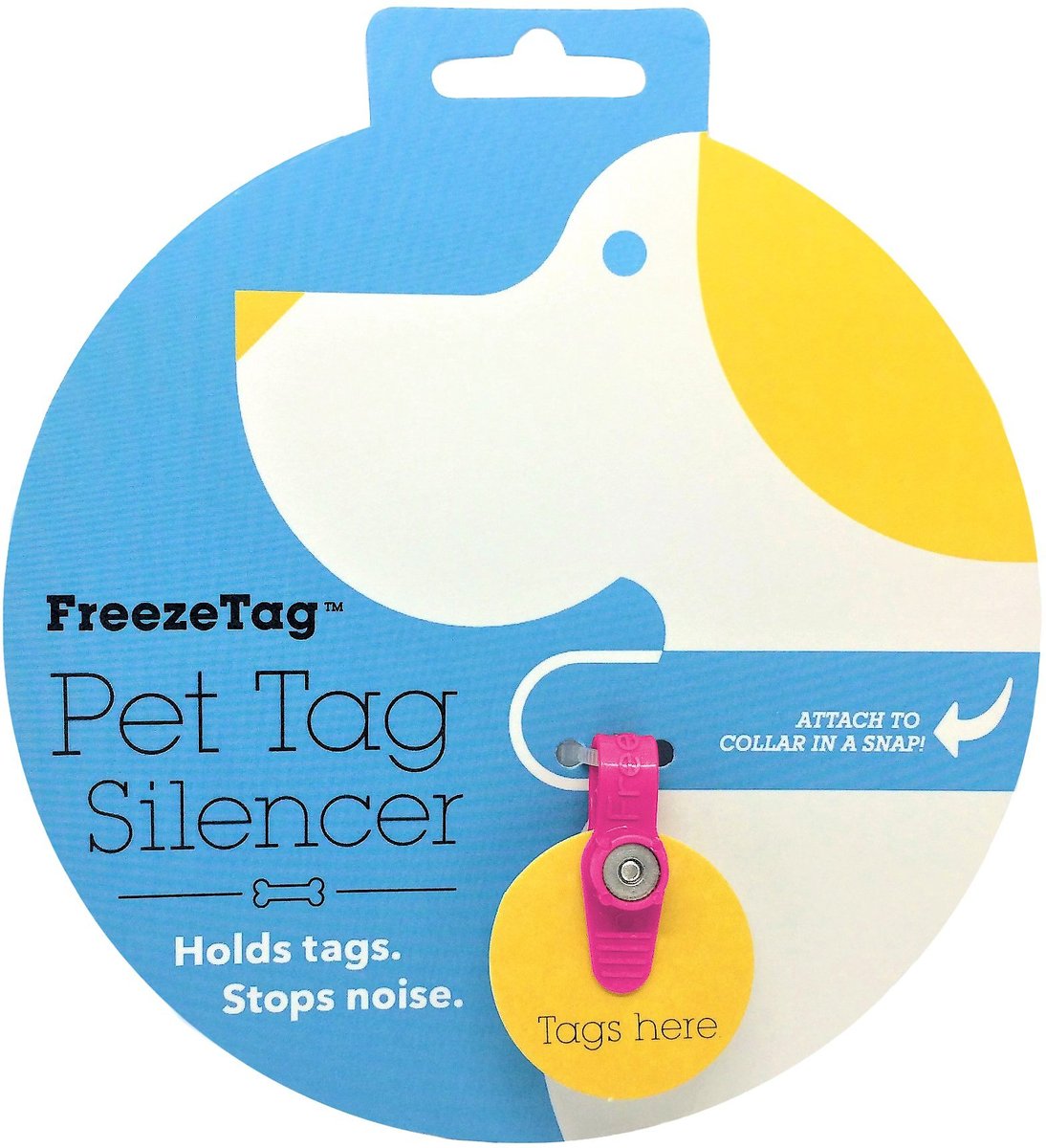 FreezeTag Pet Tag Holder