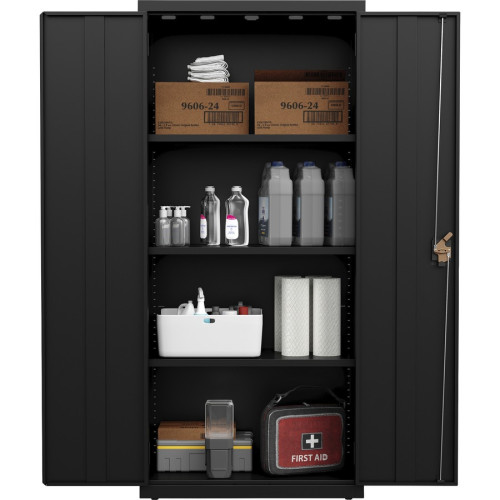 Lorell Slimline Storage Cabinet (69830BK)