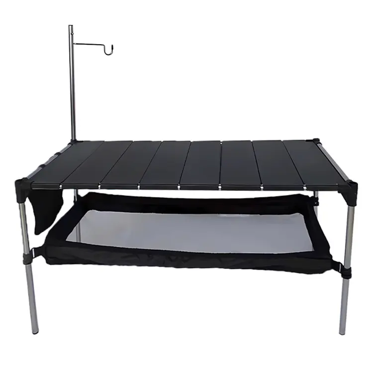 Durable Aluminum oy Lightweight Outdoor Tables Multifunctional Portable Folding Picnic Camping Table