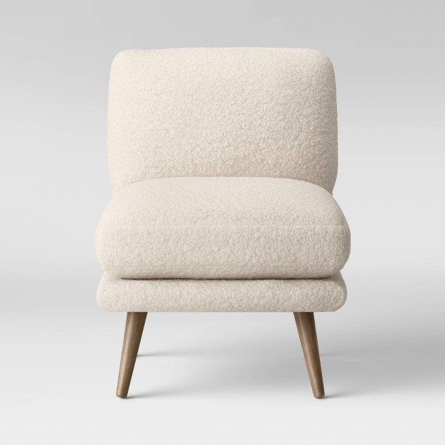 Harper Faux Fur Slipper Chair