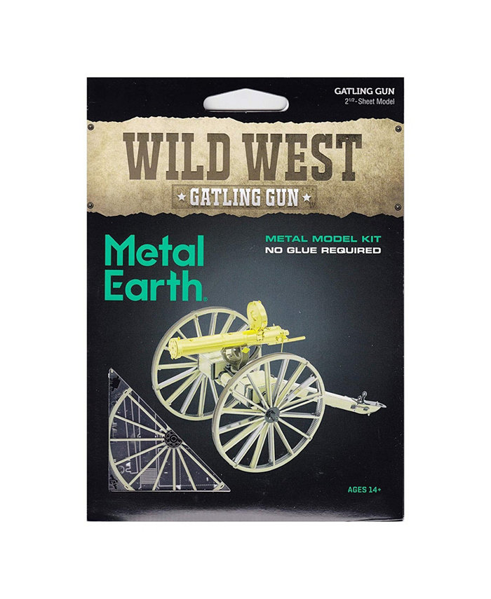 Fascinations Metal Earth Wild West Gatling Gun Model Kit