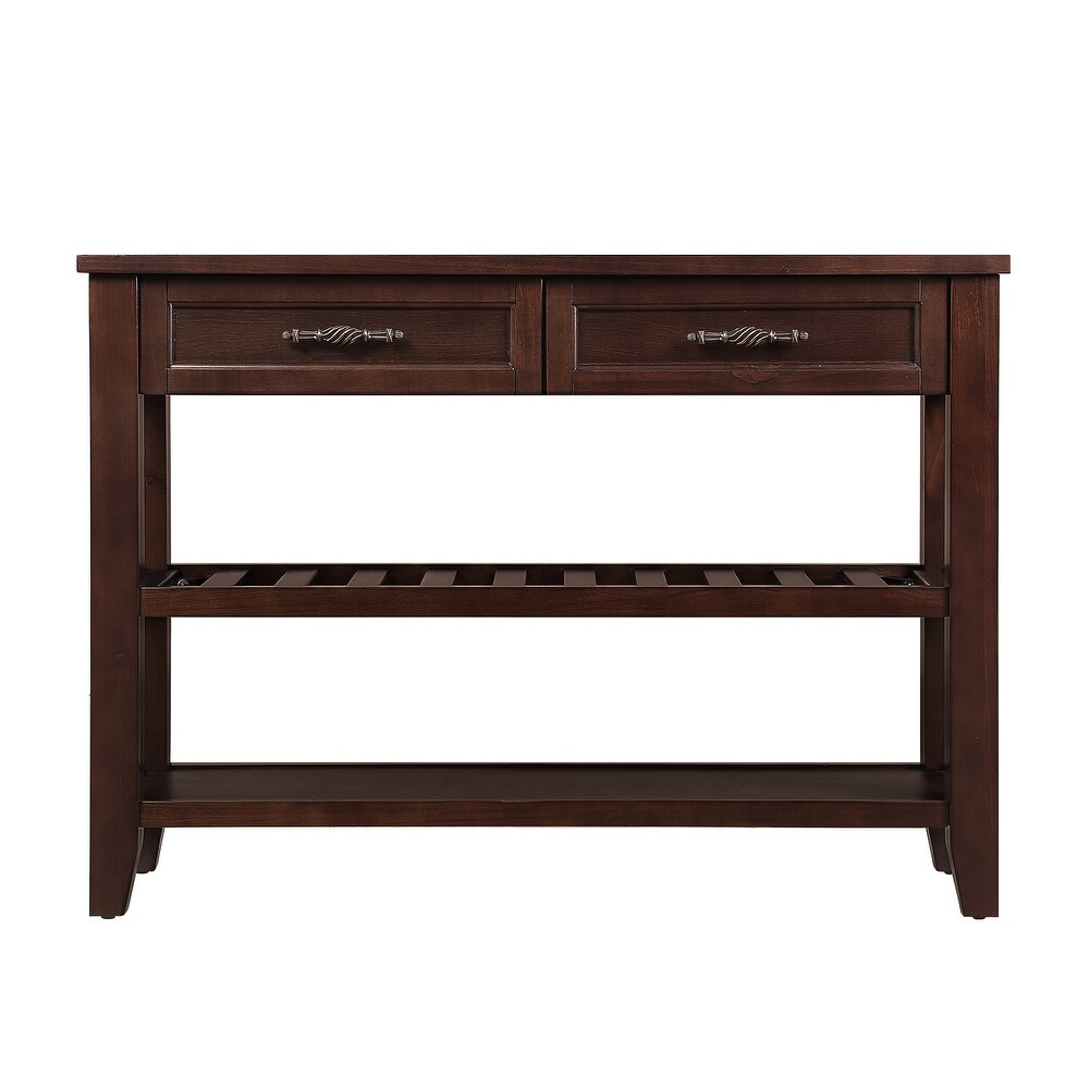 3 Tier Console Table for Entryway  42\