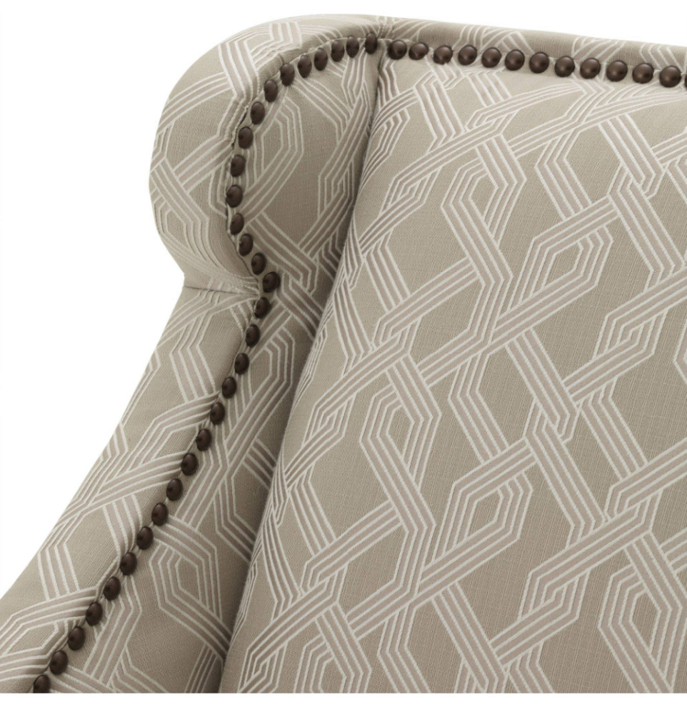 Wingback Accent Chair  Eichholtz Jenner   Transitional   Armchairs And Accent Chairs   by Oroa   Distinctive Furniture  Houzz