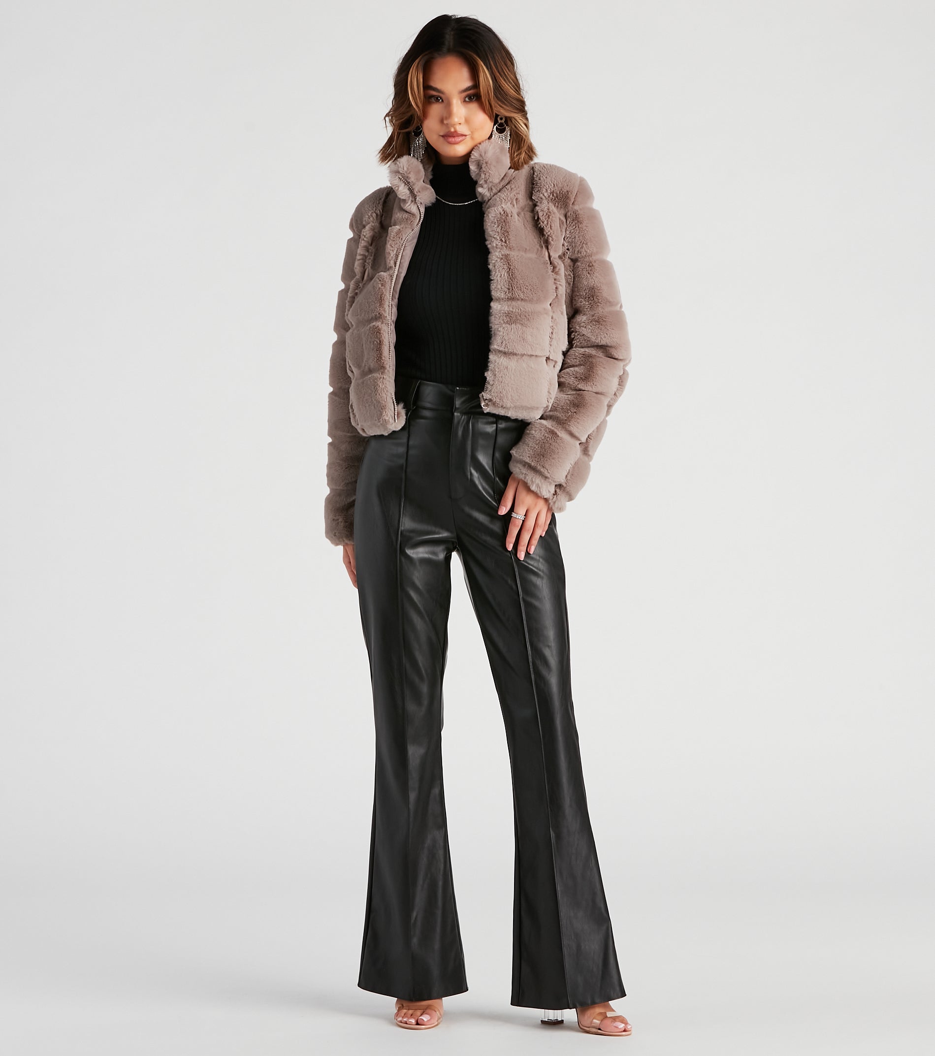 Layer On The Luxe Vibes Faux Fur Jacket