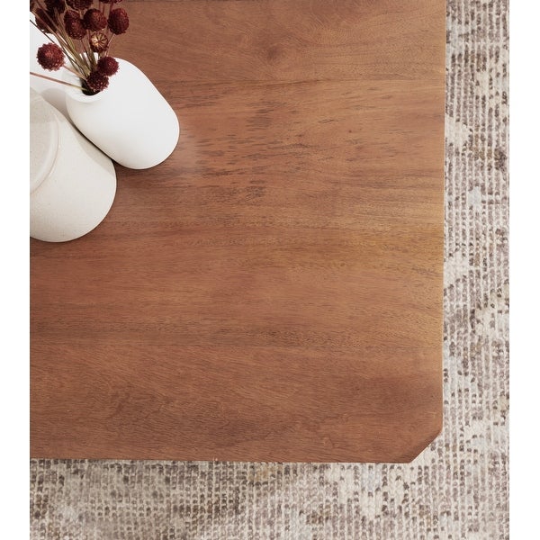 Kate and Laurel Talcott Rectangle Coffee Table