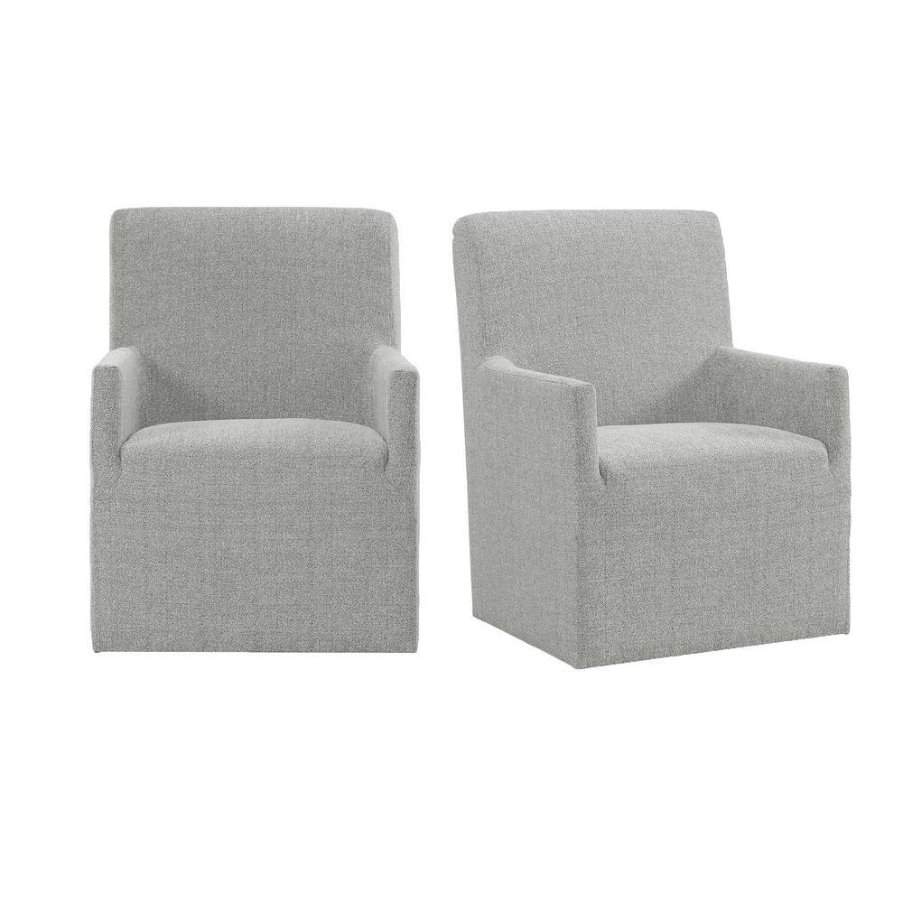 Picket House Furnishings Cade Upholstered Arm Chair Set CNO300AC